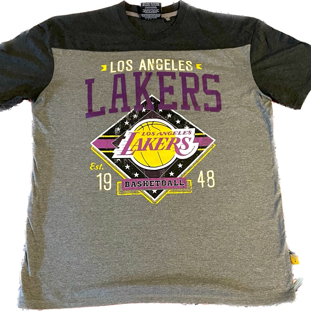 G3 Carl Banks designed Los Angeles Laker Premium Graphic T Shirt, XXL